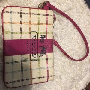 Coach wristlet